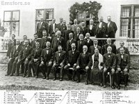 Medaljutdelning Emsfors Bruk 1928